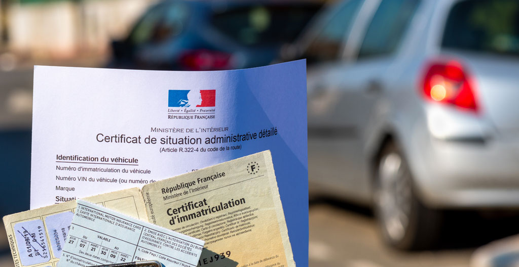 Documents administratifs automobile pour vérification avant achat occasion